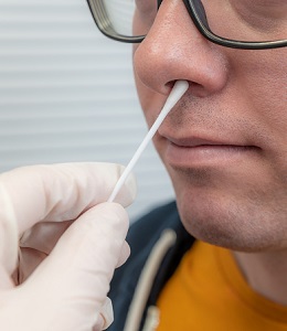 Nasal/Tracheal Sample Karachi Home Health care Services (www.UNIQUE-hms.com)