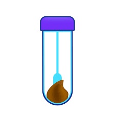 Stool Test sample from Home Karachi Home Health care Services (www.UNIQUE-hms.com)