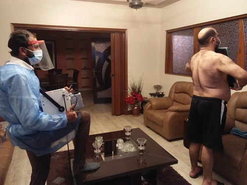 Digital X-ray at Home Karachi Home Health care Services (www.UNIQUE-hms.com)